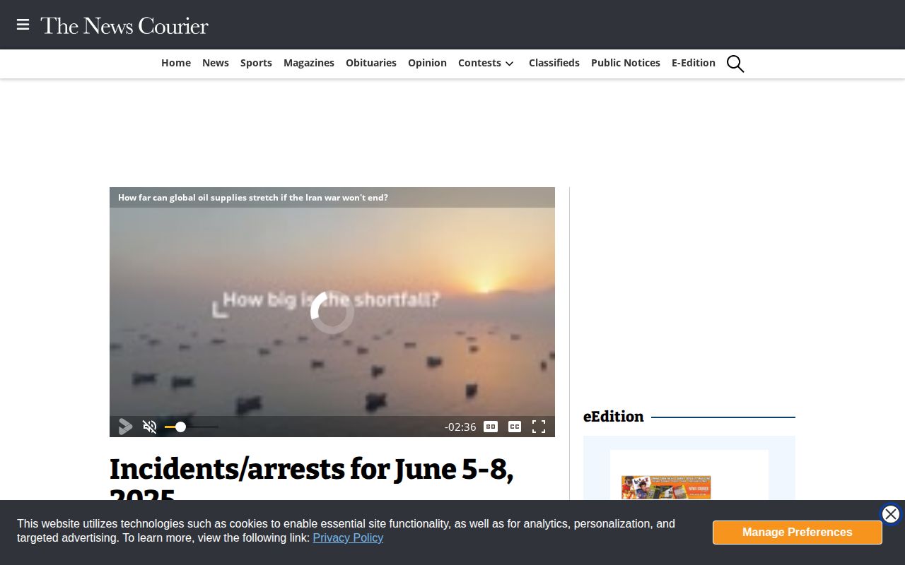 Limestone County crime news News Courier arrest report